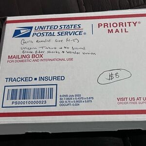 Girls mini bundle : Unicorn T-shirt and Black Shorts Bundle